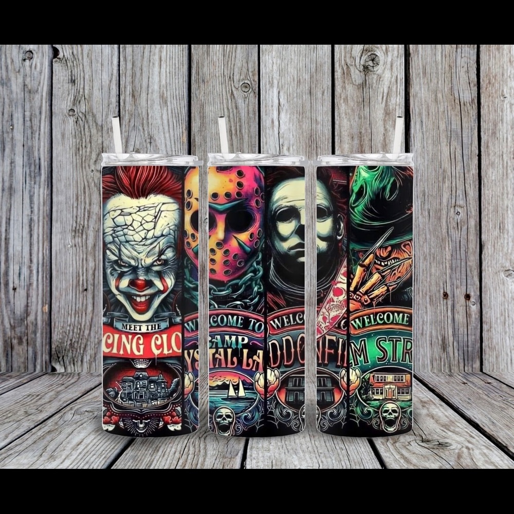 Horror Movie tumbler